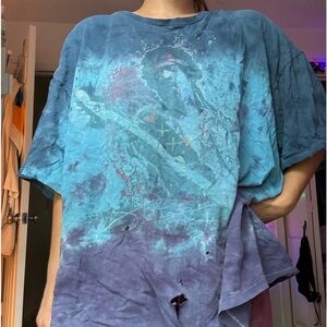 Tie Dye Jimi Hendrix T shirt